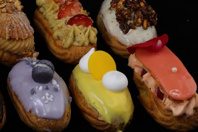 Éclair au chocolat